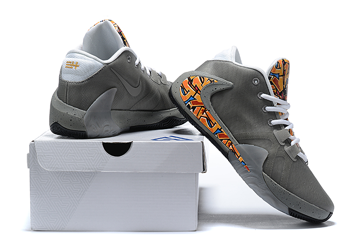 2020 Men Nike Freak 1 Grey Colorful Shoes - Click Image to Close